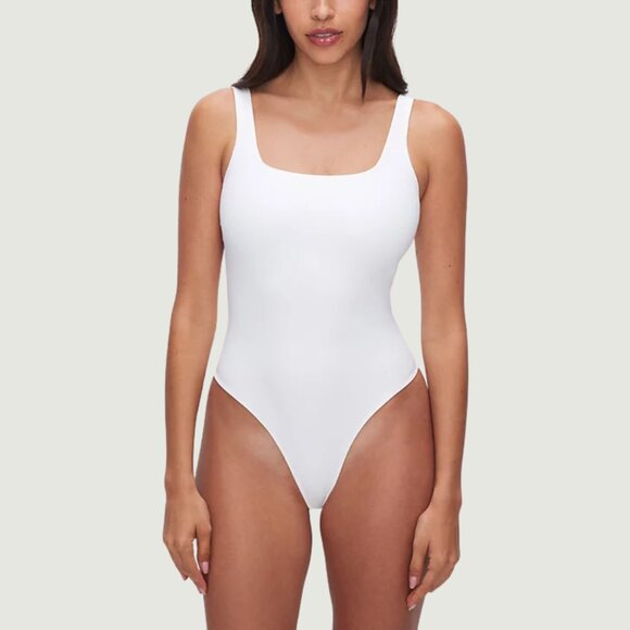 NEW Good American Scuba Modern Tank Bodysuit — Compressive Stretch Bodysuit Med - Picture 6 of 7
